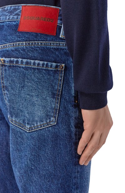 Джинсы sexy 70's DSQUARED2 синего цвета по цене 66550 руб., арт. S74LB1956/S30839, фото 5 Джинсы sexy 70's DSQUARED2, арт. S74LB1956/S30839, фото 5