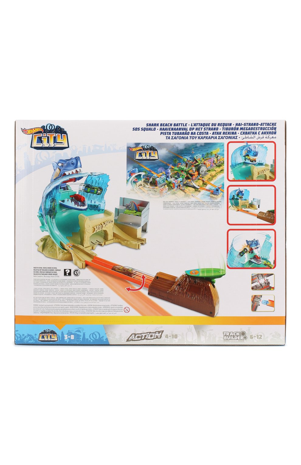 Набор hot wheels shark beach battle MATTEL, арт. FNB21, фото 4