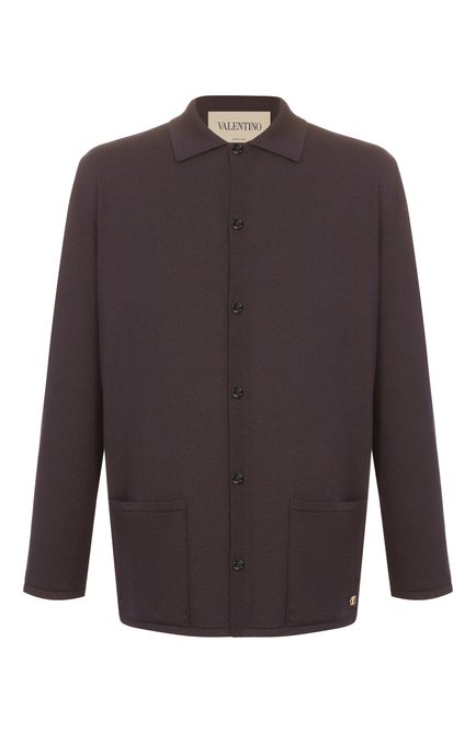 Мужской шерстяной кардиган VALENTINO, арт. 9V3KA06Q/BLY