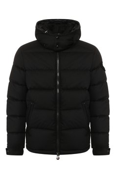 Мужская пуховик MONCLER черного цвета, арт. E2-091-40338-05-54272 | Фото 1 (Материал утеплителя: Пух и перо; Статус проверки: Проверена категория; Длина (верхняя одежда): Короткие; Материал подклада: Синтетический материал; Материал внешний: Шерсть; Мужское Кросс-КТ: Пуховик-верхняя одежда, Верхняя одежда, пуховик-короткий; Рукава: Длинные; Кросс-КТ: Пуховик, Куртка; Материал сплава: Проставлено; Драгоценные камни: Проставлено; Ювелирные украшения: Назначено; Стили: Кэжуэл)