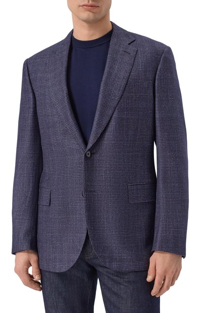 Пиджак из шерсти и шелка STEFANO RICCI, арт. M1RFSR2000/LP73HA, фото 4