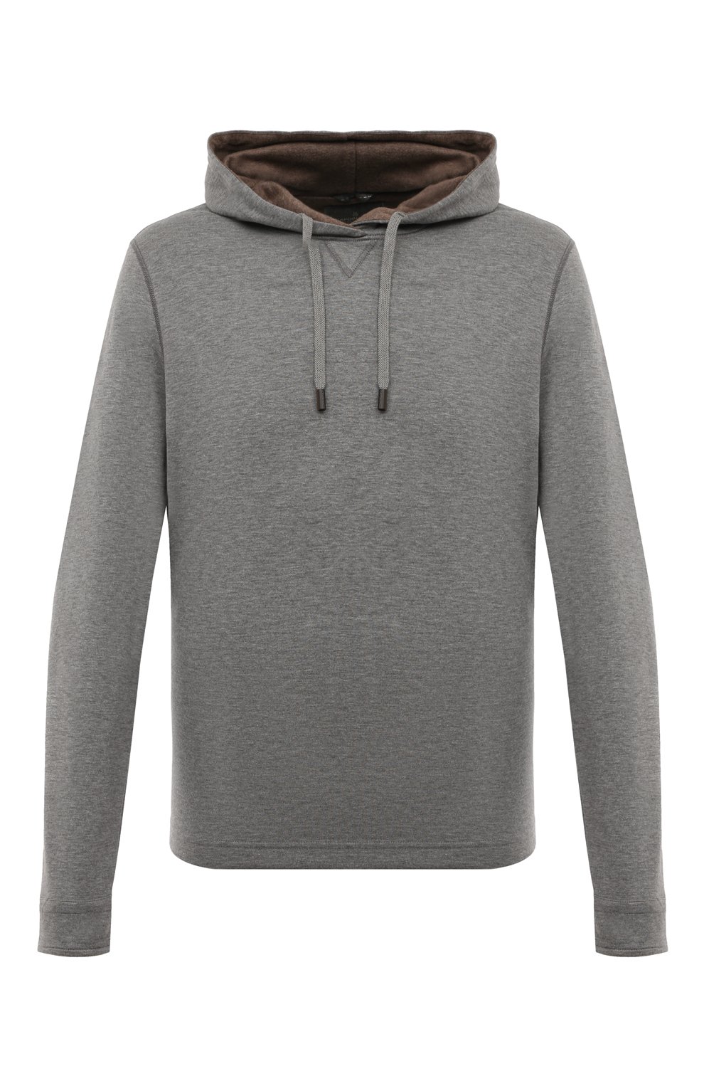 Худи из хлопка и кашемира CAPOBIANCO, арт. 17M433.LB00., фото 1