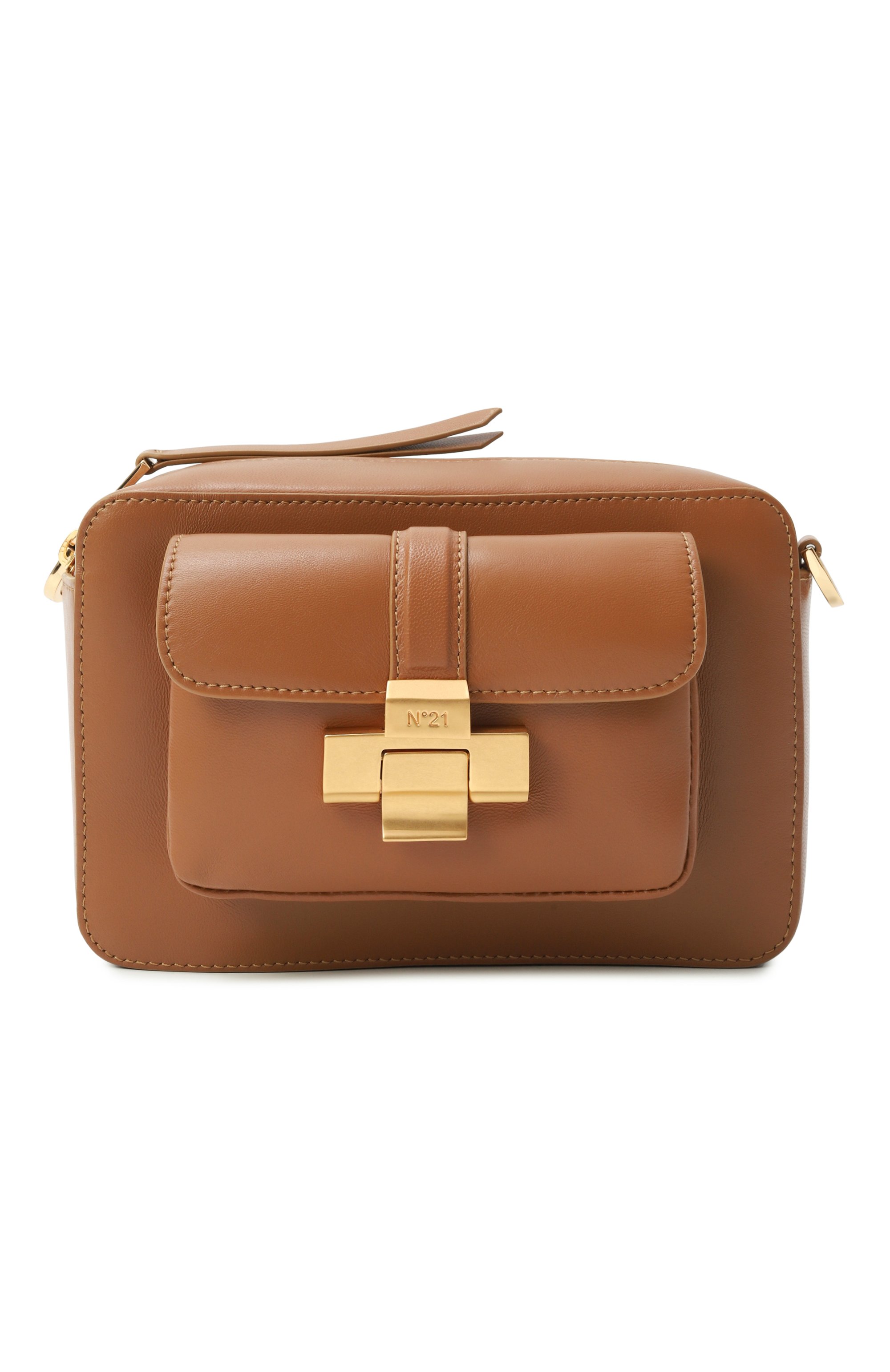 Сумка N21 коричневого цвета по цене 91950 руб., арт. 25EBP0980NP01, фото 1 Сумка N21, арт. 25EBP0980NP01, фото 1