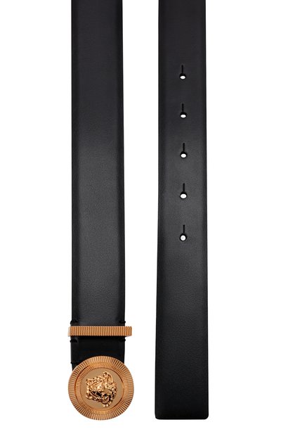 Кожаный ремень medusa biggie VERSACE, арт. 1004009/DV3T, фото 3