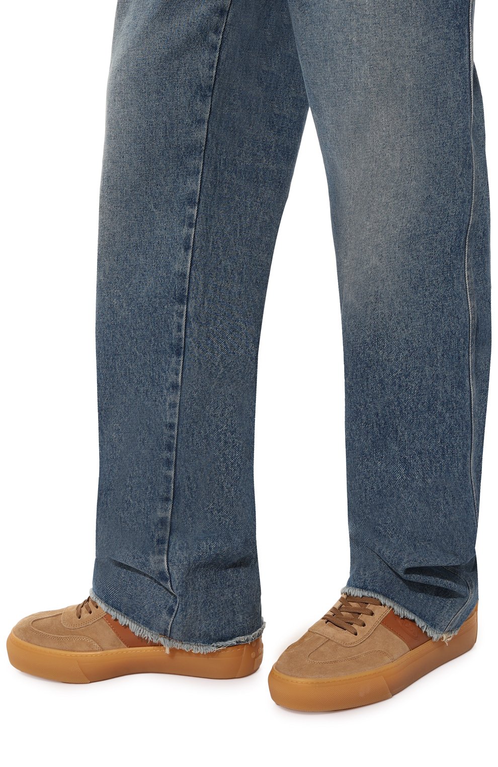 Замшевые кеды TOD’S, арт. XXM03E0GC50B4P, фото 3