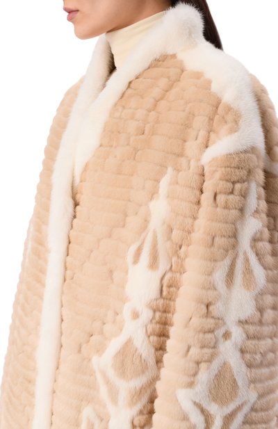 Шуба из норки AKHMADULLINA, арт. 1225.0FC608/FM130, фото 5