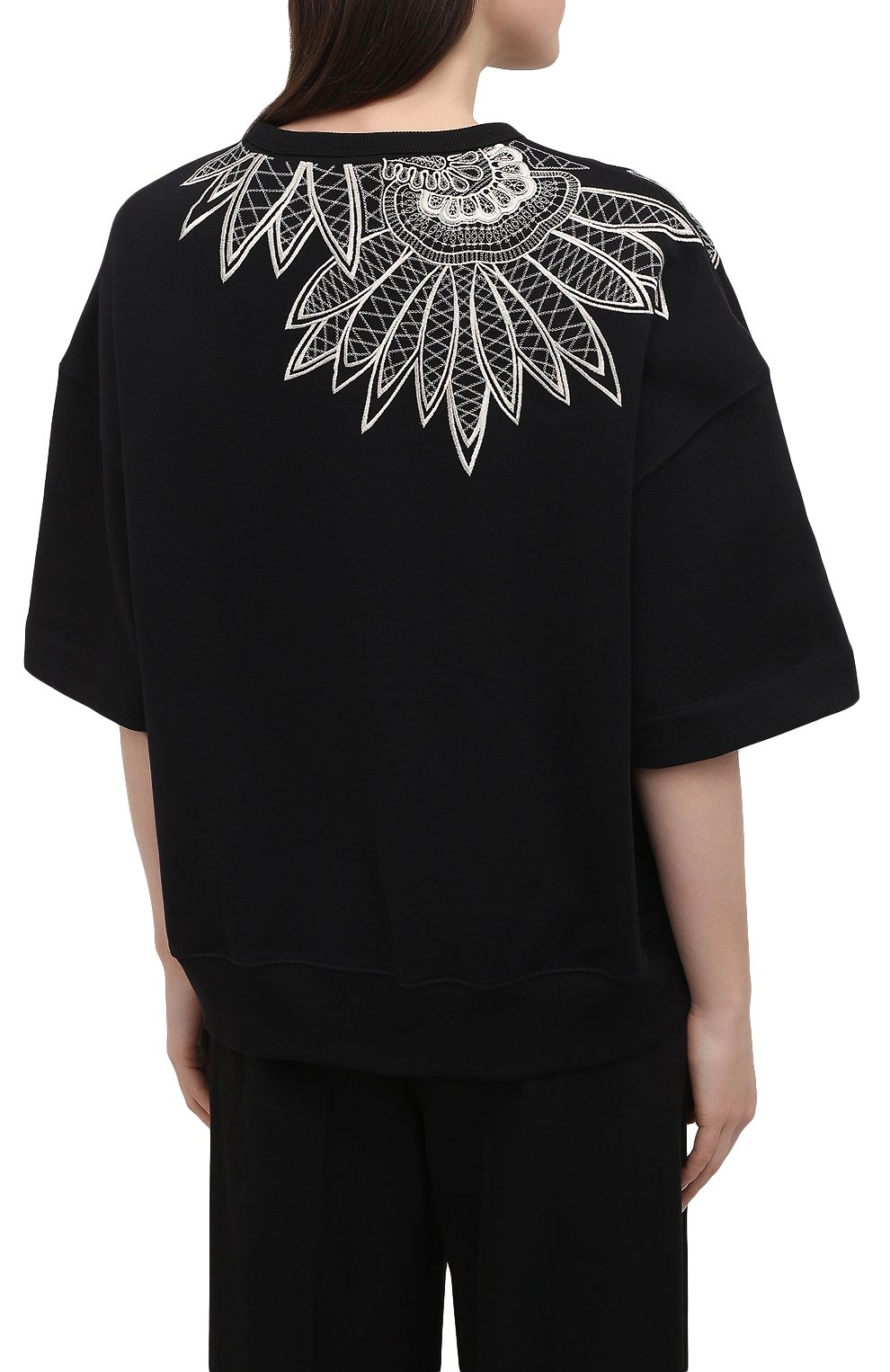 Хлопковый свитшот DRIES VAN NOTEN, арт. 211-31163-2629, фото 4