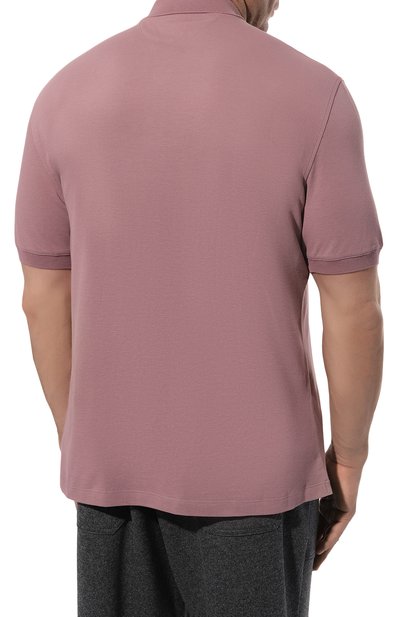 Хлопковое поло BRUNELLO CUCINELLI, арт. ME8548765, фото 4