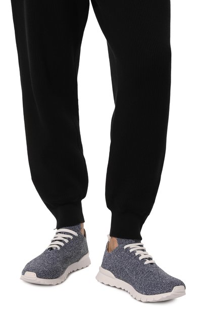 Текстильные кроссовки KITON, арт. USSFITSN0080990, фото 3