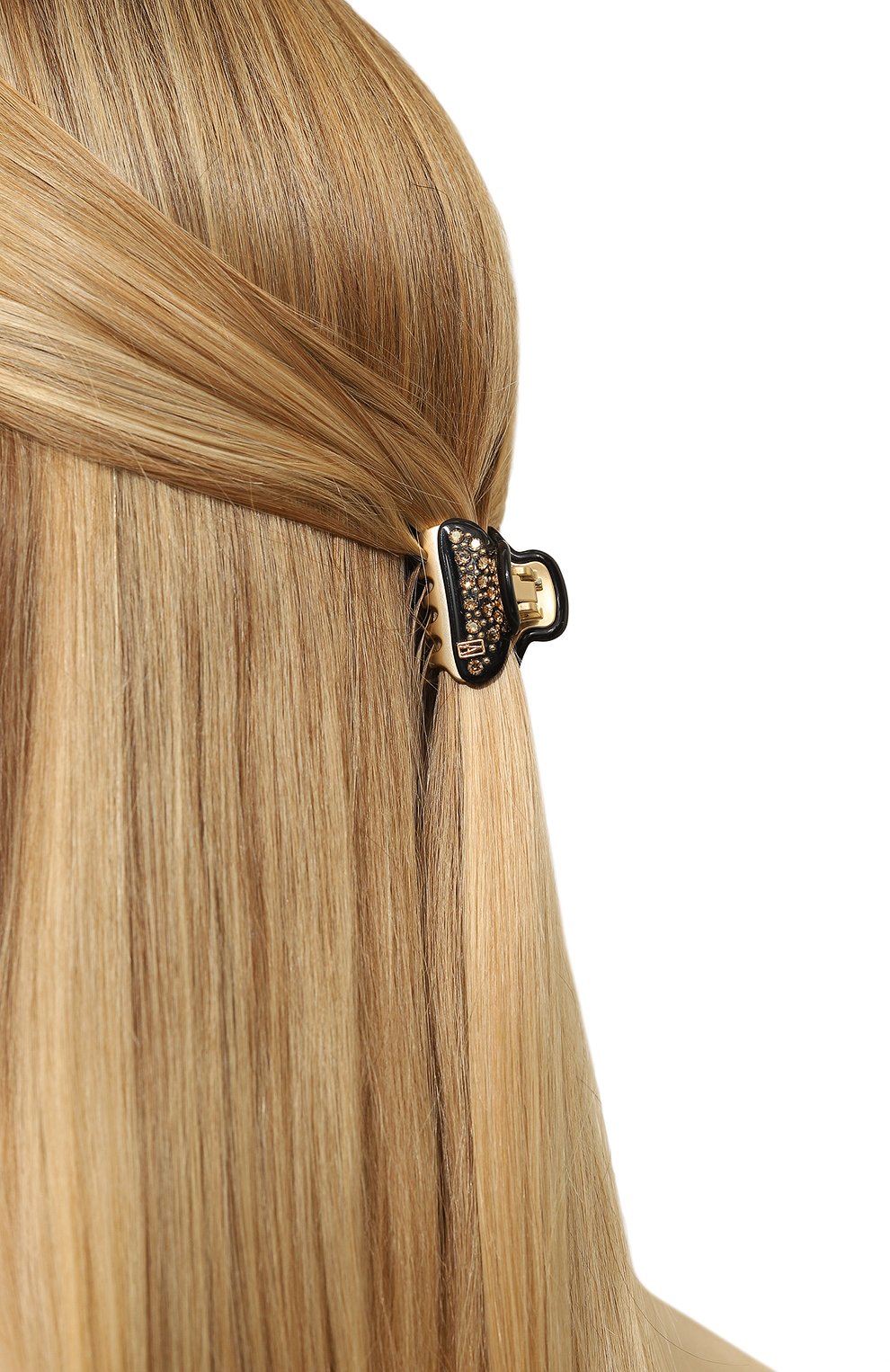 Заколка для волос ALEXANDRE DE PARIS черного цвета по цене 11960 руб., арт. ICCB-12831-06 N3, фото 2 Заколка для волос ALEXANDRE DE PARIS, арт. ICCB-12831-06 N3, фото 2