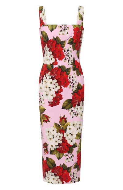 Женское платье из вискозы DOLCE & GABBANA, арт. F6H4UT/FSRM0