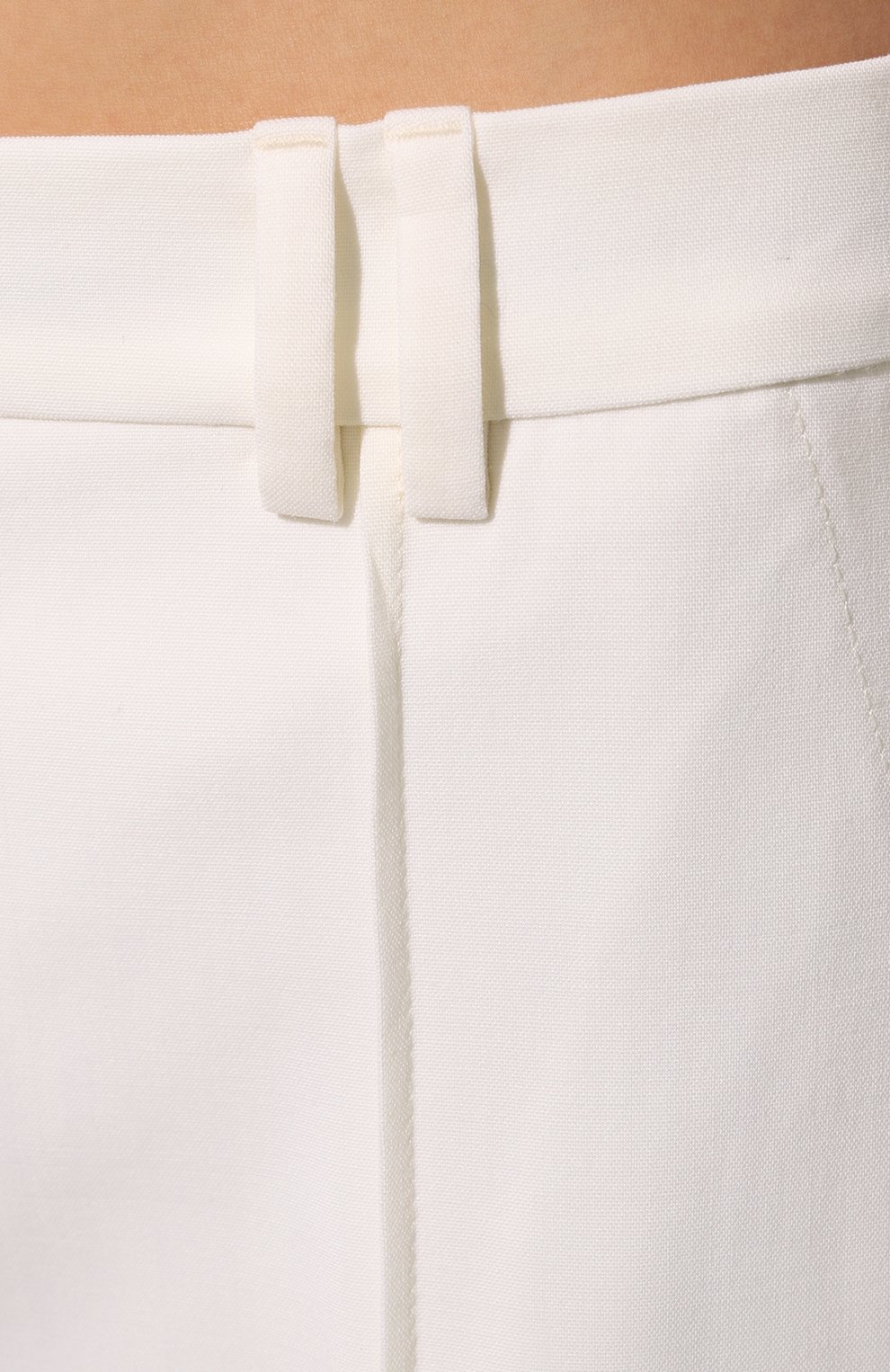 Брюки изо льна и шелка JACQUEMUS, арт. 22H223PA018/1075WHITE, фото 5