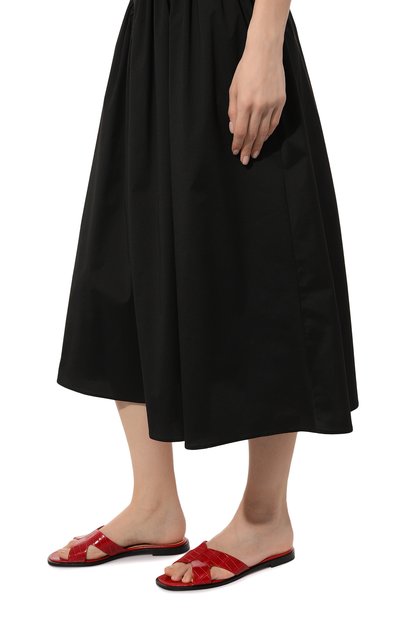 Шлепанцы из кожи крокодила RUBEUS MILANO, арт. RU14/C, фото 3