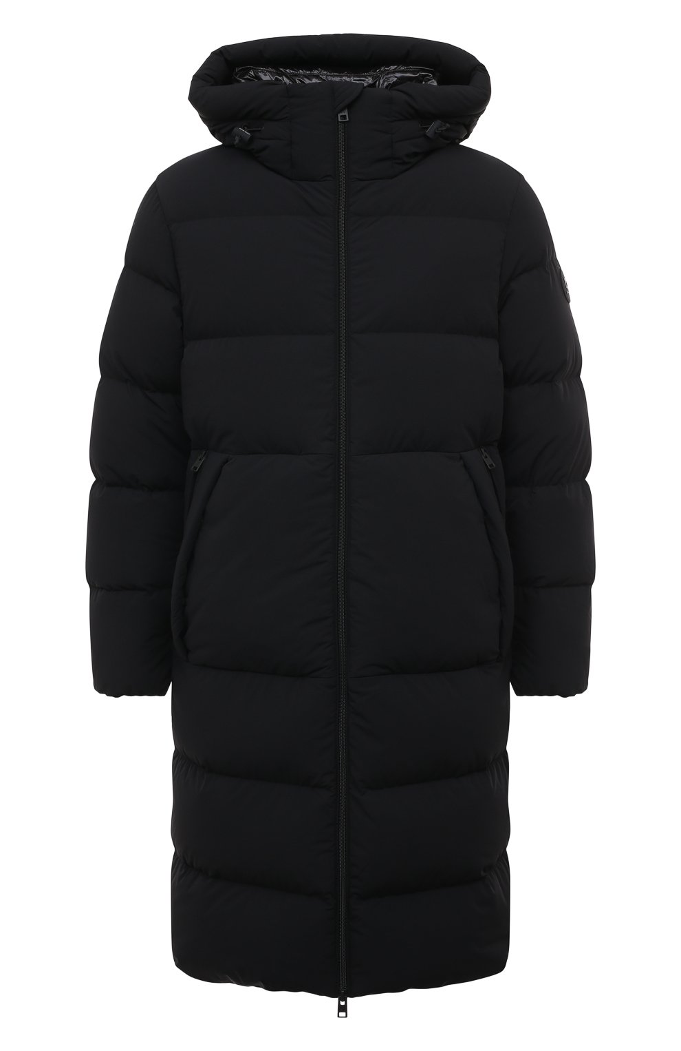 Пуховик WOOLRICH черного цвета по цене 115000 руб., арт. CFWOOU0805MRUT3107, фото 1 Пуховик WOOLRICH, арт. CFWOOU0805MRUT3107, фото 1