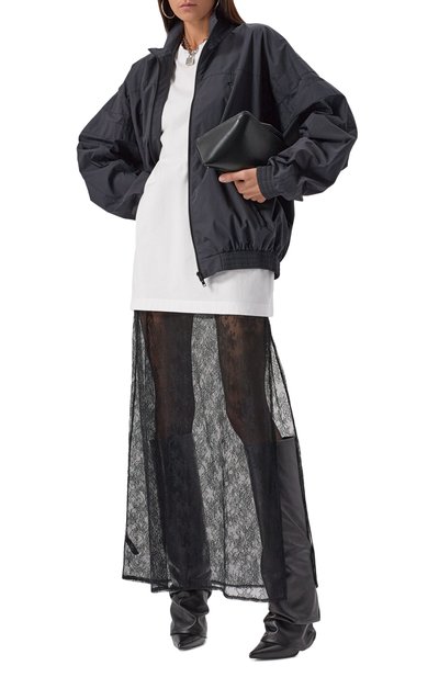 Хлопковая футболка VETEMENTS белого цвета по цене 47600 руб., арт. UA65TR100W, фото 2 Хлопковая футболка VETEMENTS, арт. UA65TR100W, фото 2