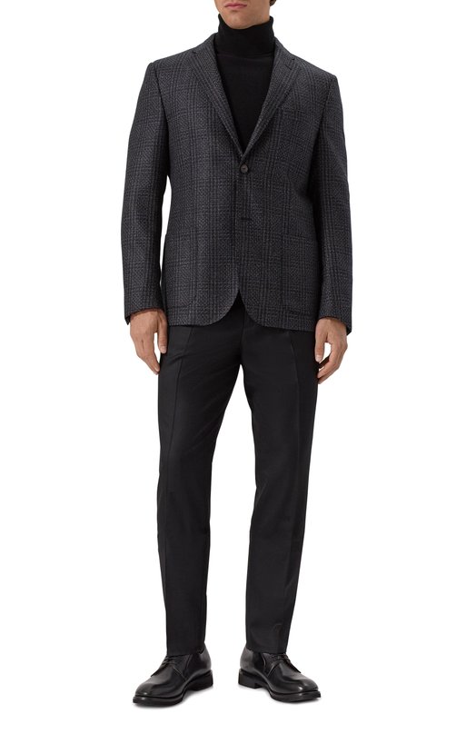 Шерстяной пиджак Corneliani 266002-2616212 Серый  266002-2616212 Фото 3