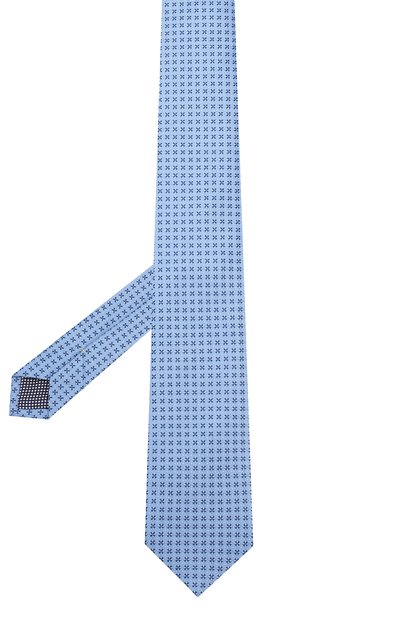 Шелковый галстук ETON голубого цвета по цене 8540 руб., арт. A000 32223, фото 2 Шелковый галстук ETON, арт. A000 32223, фото 2
