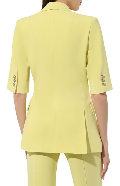 Жакет из шелка и вискозы ELIE SAAB, арт. J0021N, фото 4