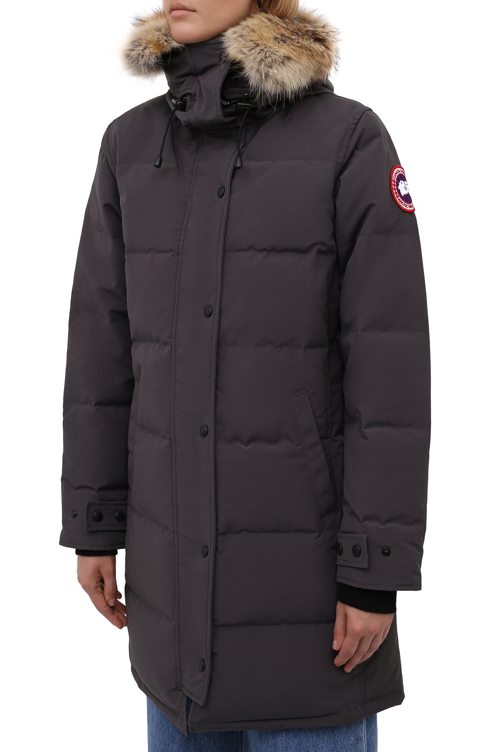 Парка shelburne CANADA GOOSE темно-серого цвета по цене 146000 руб., арт. 3802L, фото 3 Парка shelburne CANADA GOOSE, арт. 3802L, фото 3