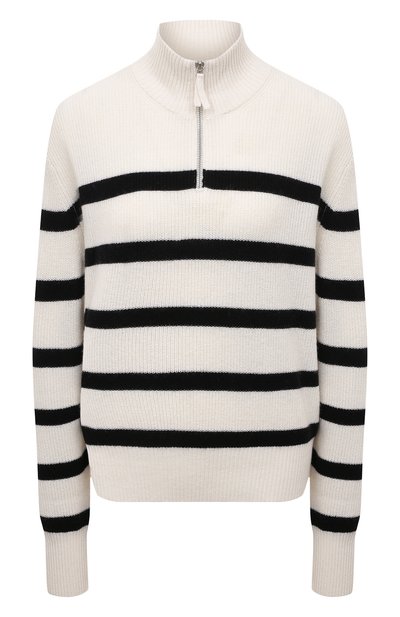 Пуловер из хлопка и кашемира FTC белого цвета по цене 37150 руб., арт. 903-0520, фото 1 Пуловер из хлопка и кашемира FTC, арт. 903-0520, фото 1