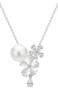 Кулон MERCURY бесцветного цвета по цене 2119000 руб., арт. MP23158/PRL11/MST/FL, фото 2 Кулон MERCURY, арт. MP23158/PRL11/MST/FL, фото 2