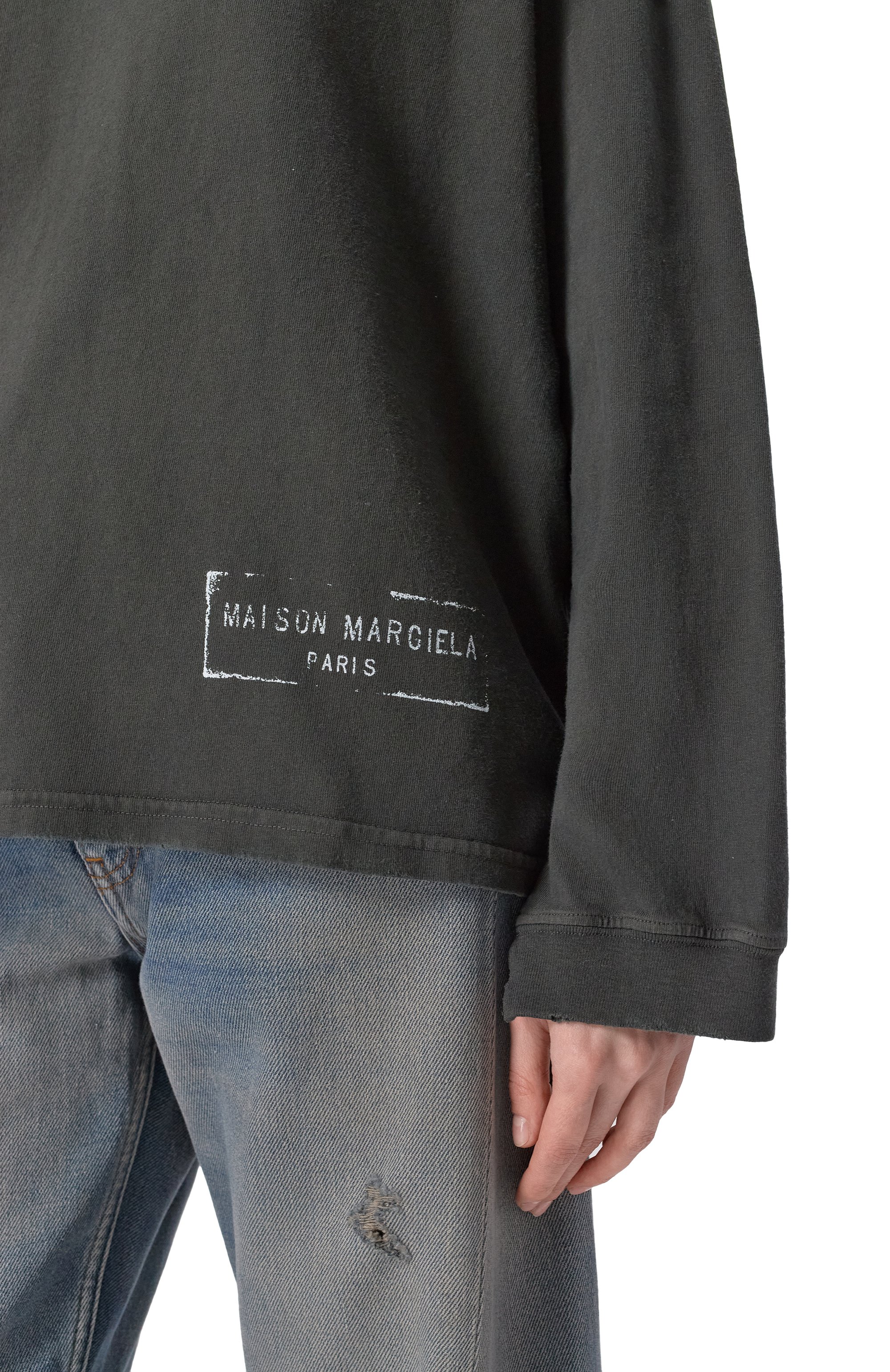 Хлопковый лонгслив MAISON MARGIELA, арт. S51GC0535/S24567, фото 5