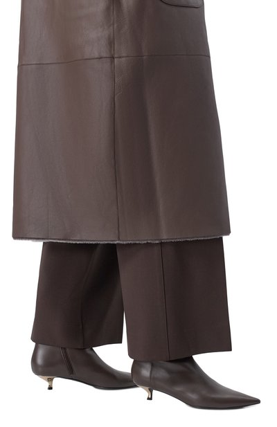 Кожаные ботильоны GIORGIO ARMANI, арт. GW002125/AF19742, фото 2