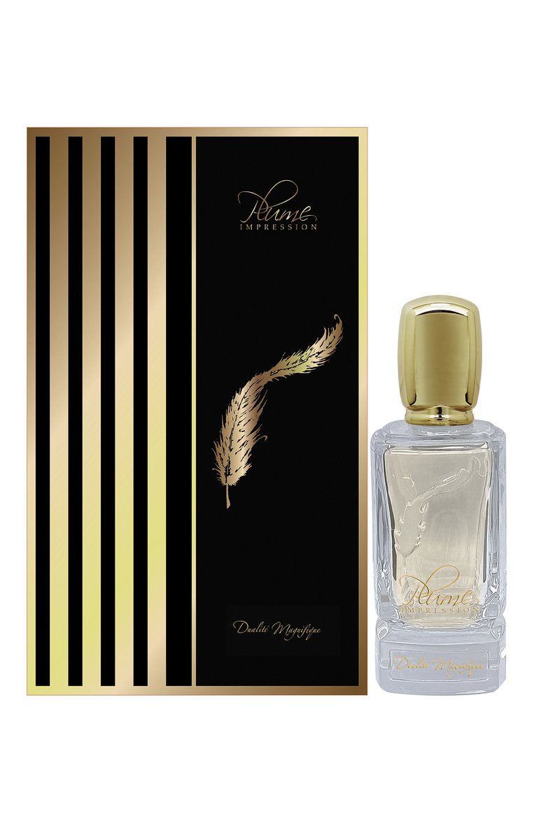 Парфюмерная вода dualité magnifique (80ml) PLUME IMPRESSION бесцветного цвета, арт. 3613043092955 | Фото 1 (Тип аромата: Цветочный, Восточный; Региональные ограничения белый список (Axapta Mercury): Не проставлено; Нос: Не проставлено; Тип продукта - парфюмерия: Парфюмерная вода; Ограничения доставки: flammable)