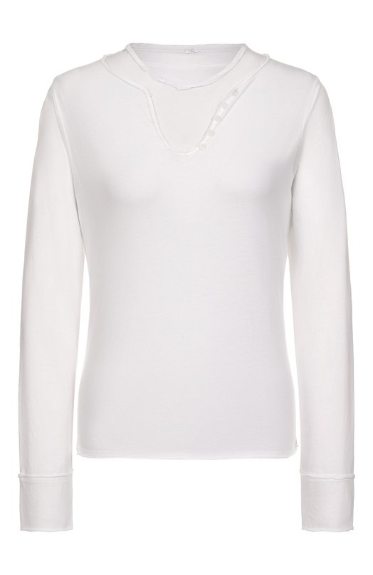 Хлопковый лонгслив Zadig and Voltaire JWTN02607 Белый JWTN02607