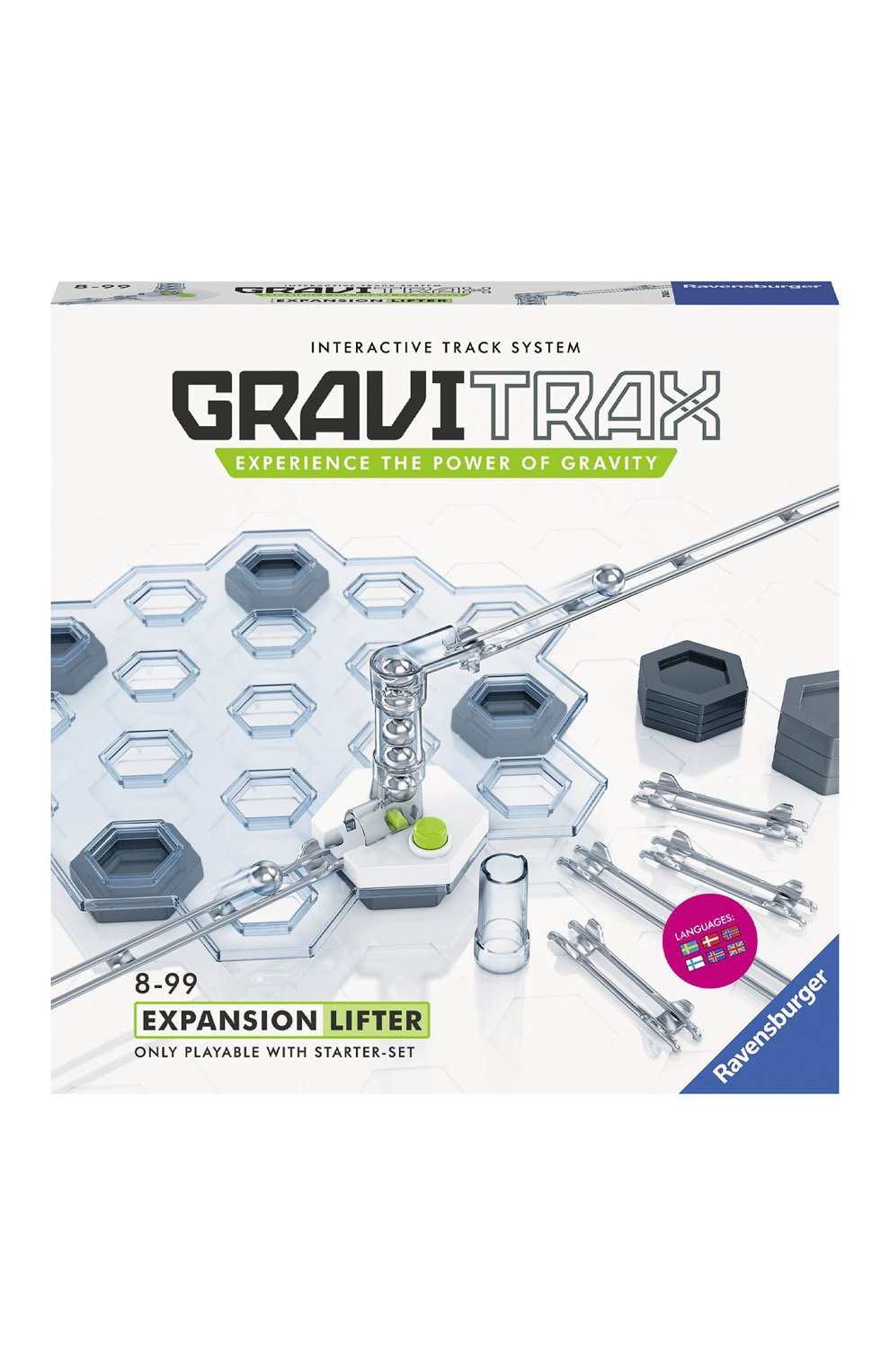 Допнабор к конструктору gravitrax подъемник RAVENSBURGER, арт. 27622, фото 1