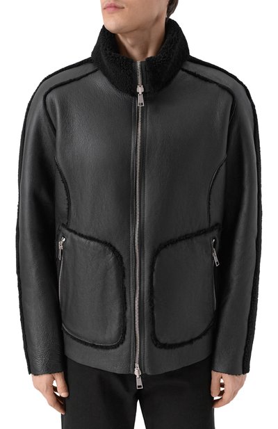 Двусторонняя дубленка из овчины ANDREA YA'AQOV, арт. 25MSHE53B/SHEARLING, фото 3