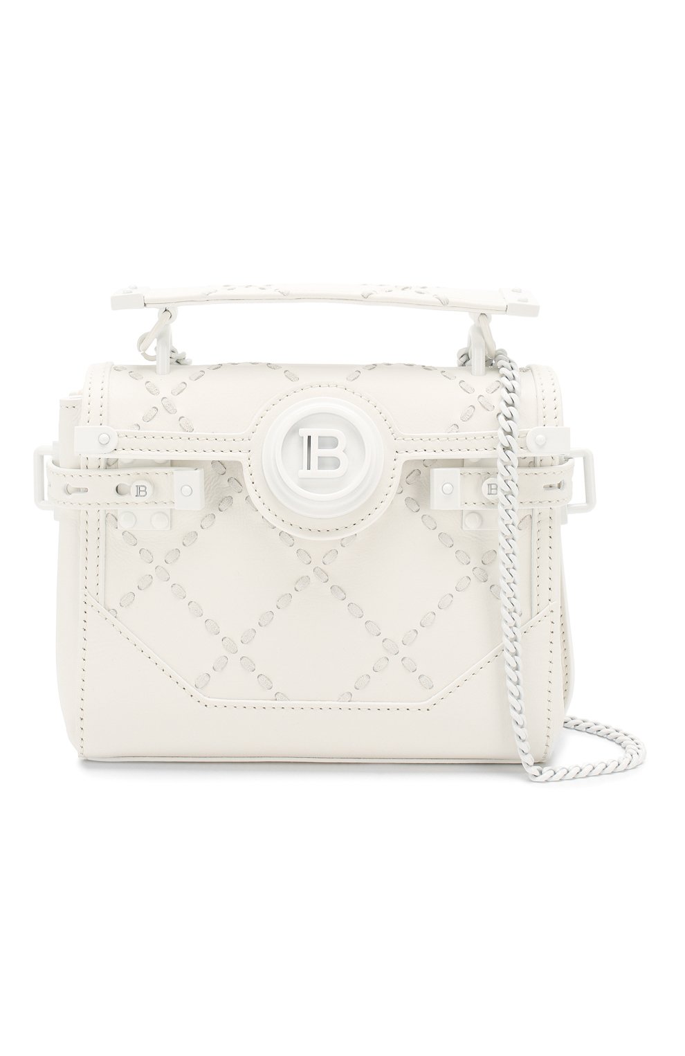 Сумка bbuzz 18 BALMAIN, арт. TN0S477/LMCR, фото 6