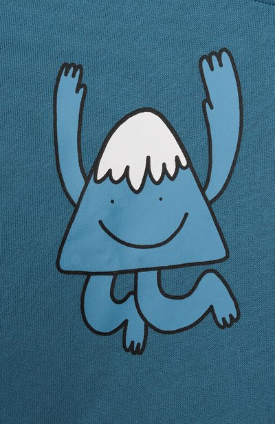 Хлопковый свитшот STELLA MCCARTNEY, арт. TX4P70, фото 3