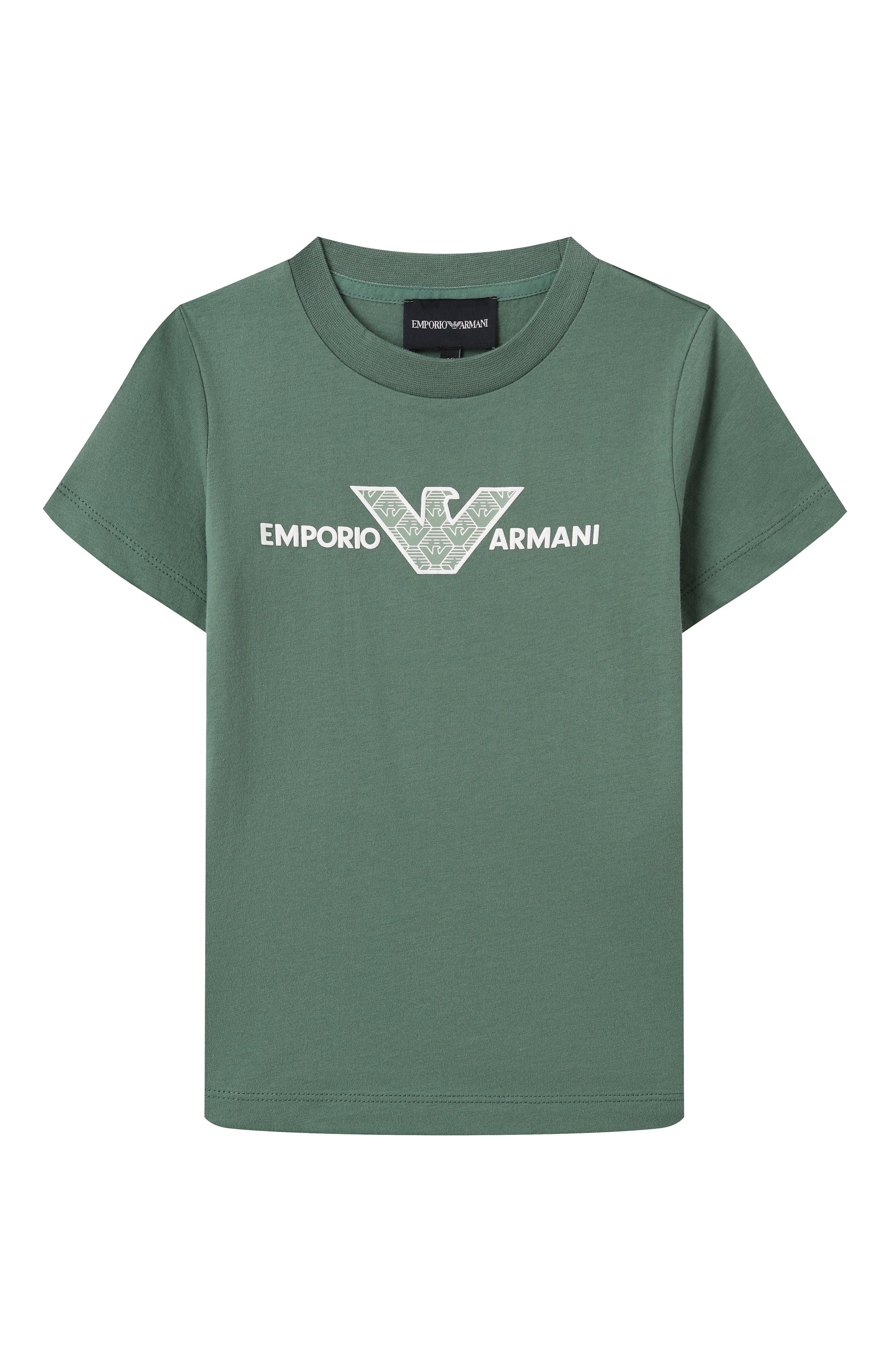 Комплект из трех футболок EMPORIO ARMANI разноцветного цвета по цене 21200 руб., арт. EB000320/AF13913, фото 5 Комплект из трех футболок EMPORIO ARMANI, арт. EB000320/AF13913, фото 5