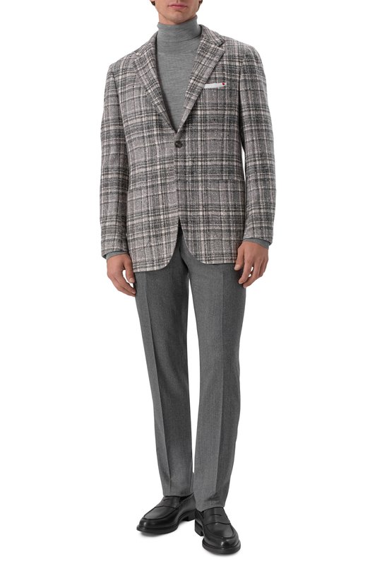 Шерстяные брюки Berwich SPIAGGIA/VB8996 Серый  SPIAGGIA/VB8996 Фото 2