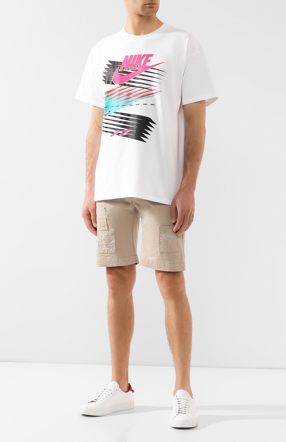 Хлопковая футболка nike x atmos NIKELAB белого цвета по цене 3640 руб., арт. CI3197-100, фото 2 Хлопковая футболка nike x atmos NIKELAB, арт. CI3197-100, фото 2