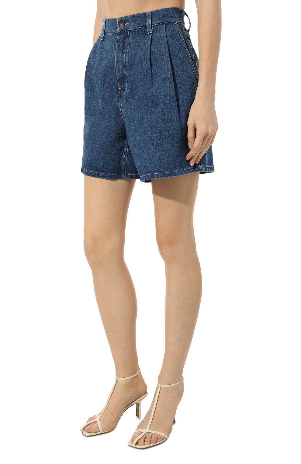 Джинсовые шорты SIMONETTA RAVIZZA, арт. ST16D1, фото 3