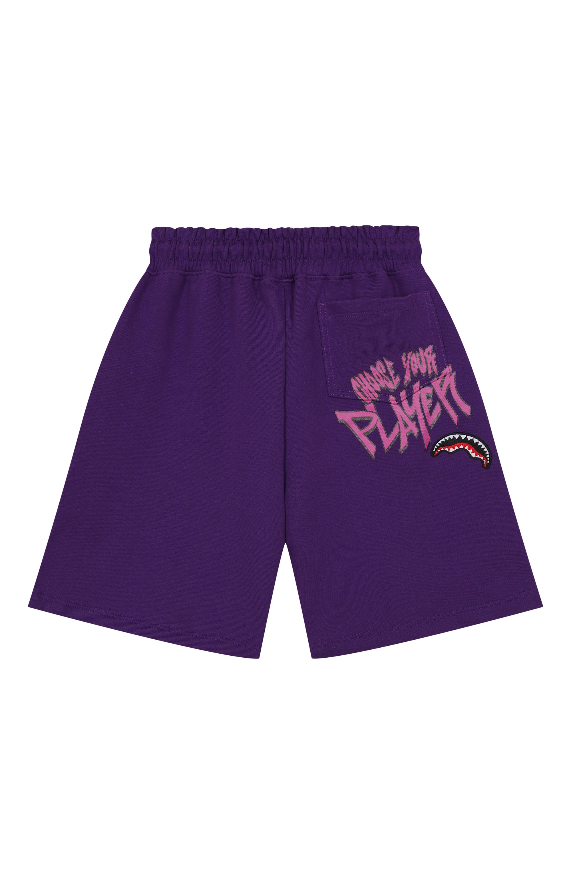 Хлопковые шорты SPRAYGROUND, арт. SPY1281EPRPL, фото 2