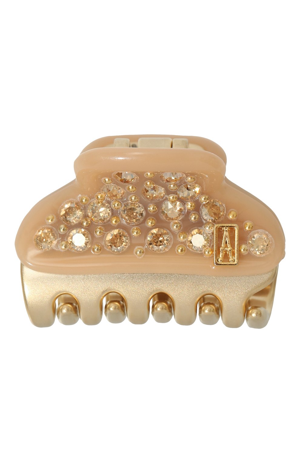 Заколка для волос ALEXANDRE DE PARIS бежевого цвета по цене 7460 руб., арт. ICCB-12831-06P22 S, фото 1 Заколка для волос ALEXANDRE DE PARIS, арт. ICCB-12831-06P22 S, фото 1