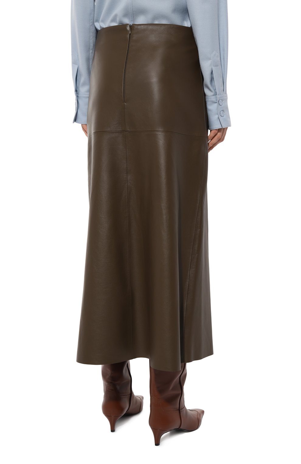 Кожаная юбка COLOR TEMPERATURE, арт. К-10/528, фото 4