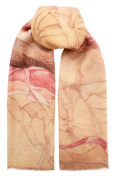 Женская шаль балет из кашемира и шерсти GOURJI, арт. 91222155/62114