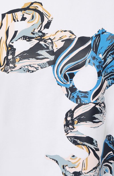 Хлопковая футболка BOSS, арт. 50496497, фото 5