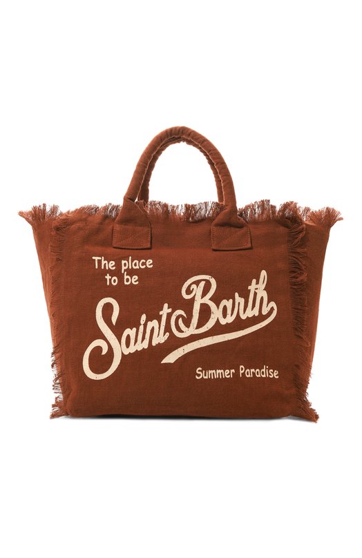 Сумка-тоут Vanity Linen MC2 Saint Barth VANITY LINEN/STBA/03618F Коричневый VANITY LINEN/STBA/03618F