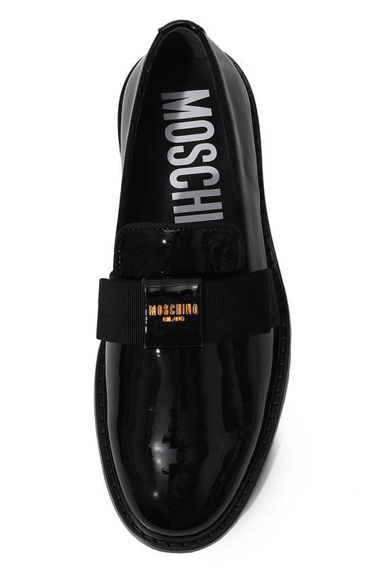 фото Кожаные лоферы moschino