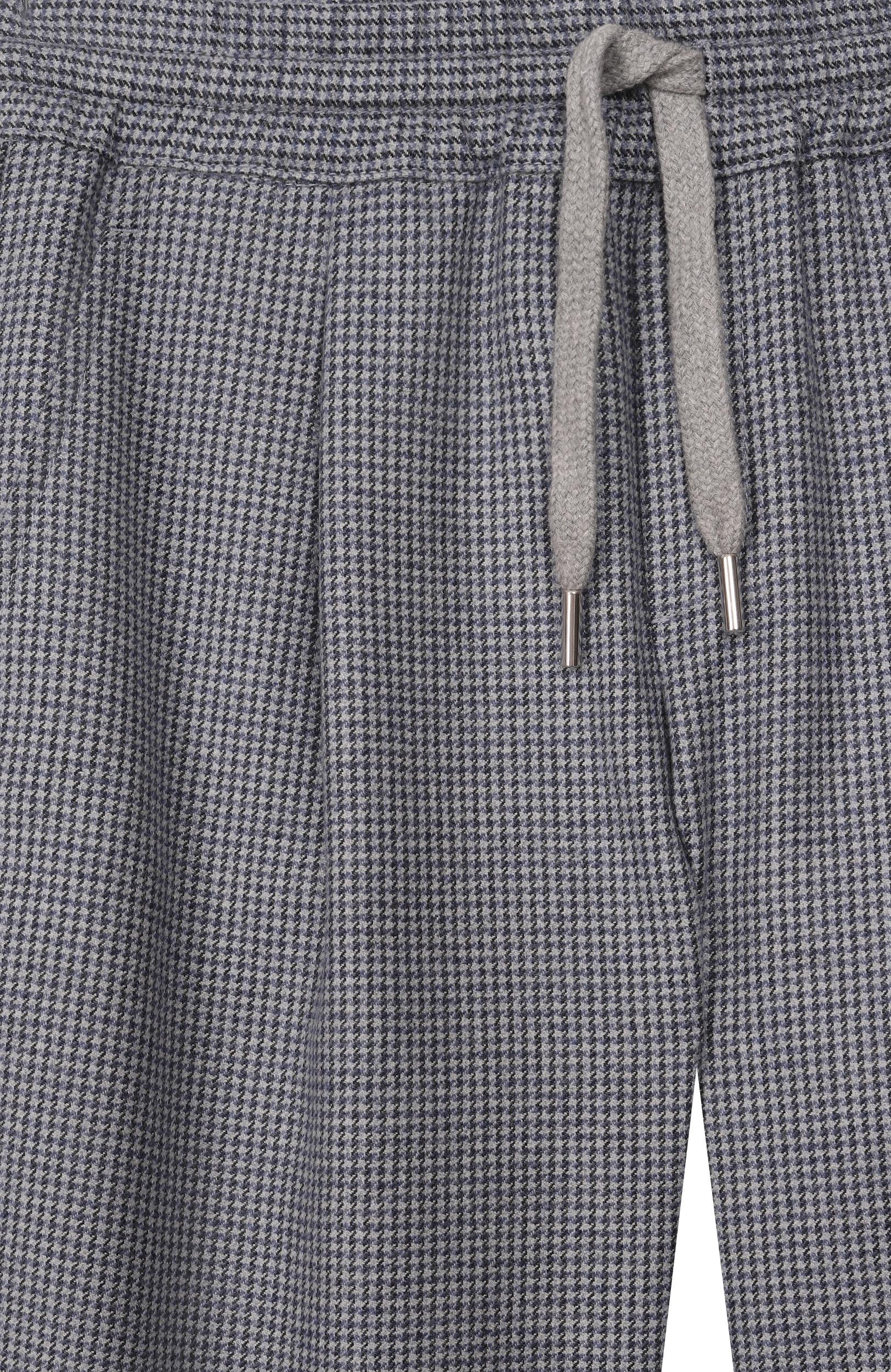 Брюки из кашемира и шелка BRUNELLO CUCINELLI, арт. BV426P503C, фото 3