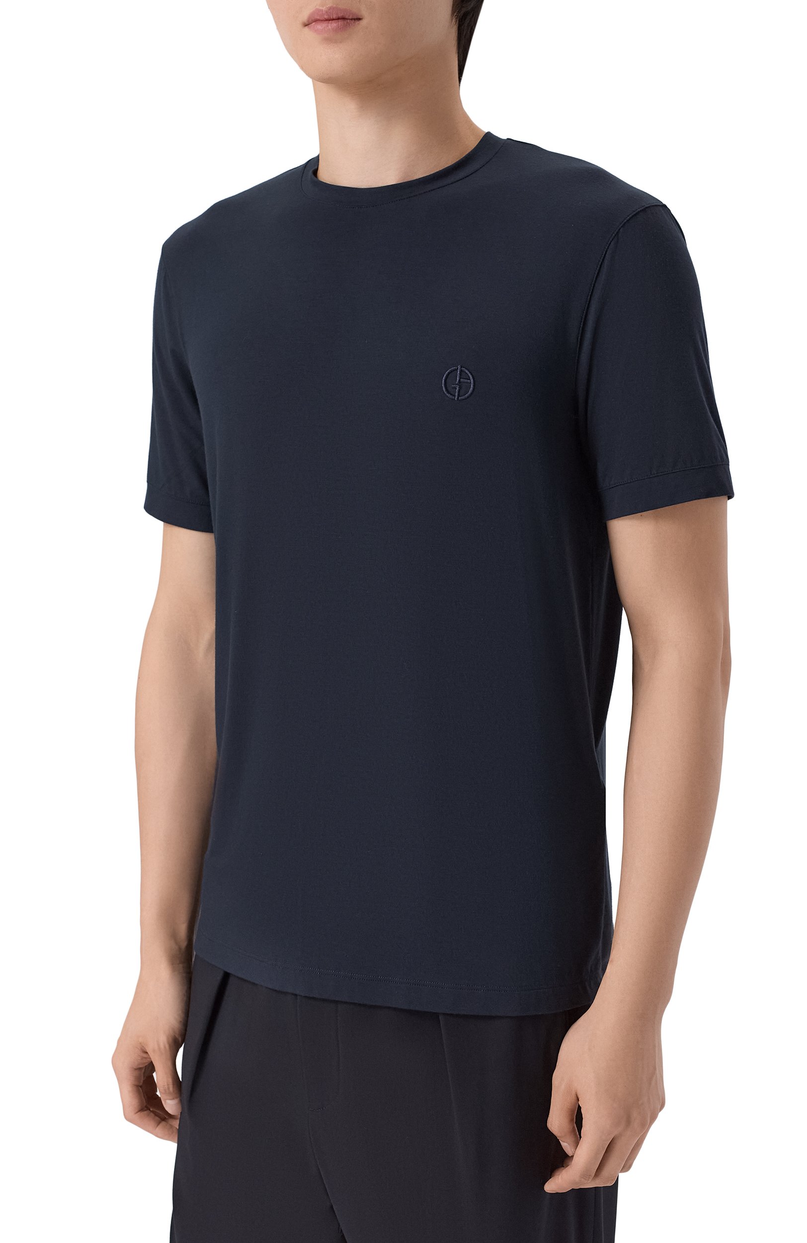 Футболка из вискозы GIORGIO ARMANI, арт. 3GST52/SJP4Z, фото 3