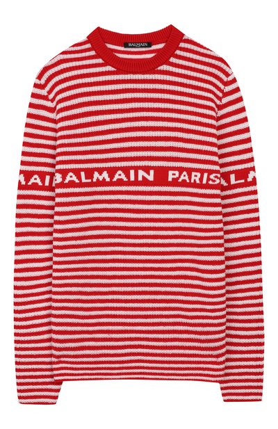 Шерстяной пуловер BALMAIN, арт. 6L9520/LA910/12-16, фото 1