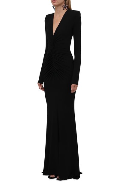 Платье из вискозы ALEXANDRE VAUTHIER, арт. 213DR1502 1029-202, фото 3