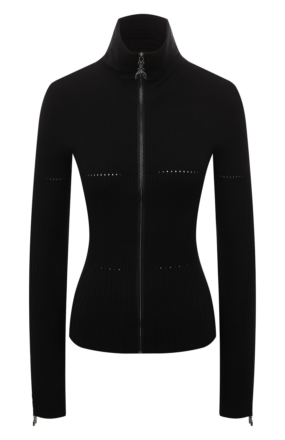 Кардиган из вискозы PATRIZIA PEPE черного цвета по цене 28800 руб., арт. 8K0138_K7X5, фото 1 Кардиган из вискозы PATRIZIA PEPE, арт. 8K0138_K7X5, фото 1