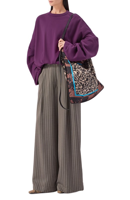 Сумка Dries Van Noten 011500/3180 Бордовый  011500/3180 Фото 3